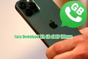 Cara Download WA GB di HP iPhone