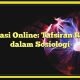 Literasi Online: Tafsiran Relasi dalam Sosiologi